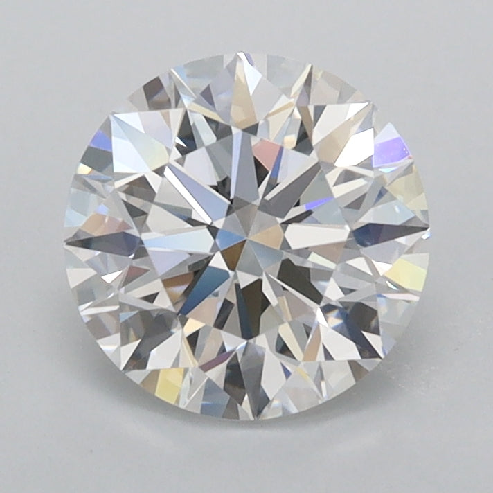1.42 Carat Round Shaped, Ideal Cut, D Color, FL Clarity, IGI Certified Lab Grown Diamond