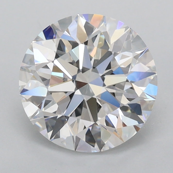 1.78 Carat Round Shaped, Ideal Cut, D Color, FL Clarity, IGI Certified Lab Grown Diamond