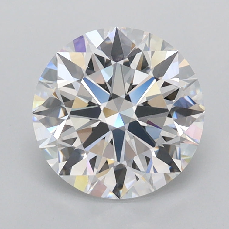 1.91 Carat Round Shaped, Ideal Cut, D Color, FL Clarity, IGI Certified Lab Grown Diamond