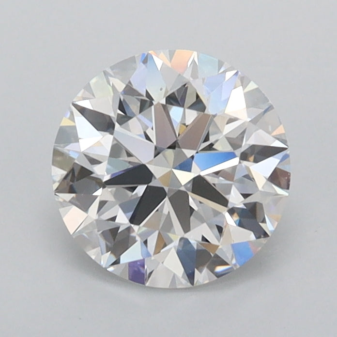1.29 Carat Round Shaped, Ideal Cut, D Color, FL Clarity, IGI Certified Lab Grown Diamond