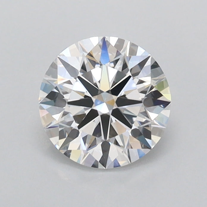0.91 Carat Round Shaped, Ideal Cut, D Color, FL Clarity, IGI Certified Lab Grown Diamond