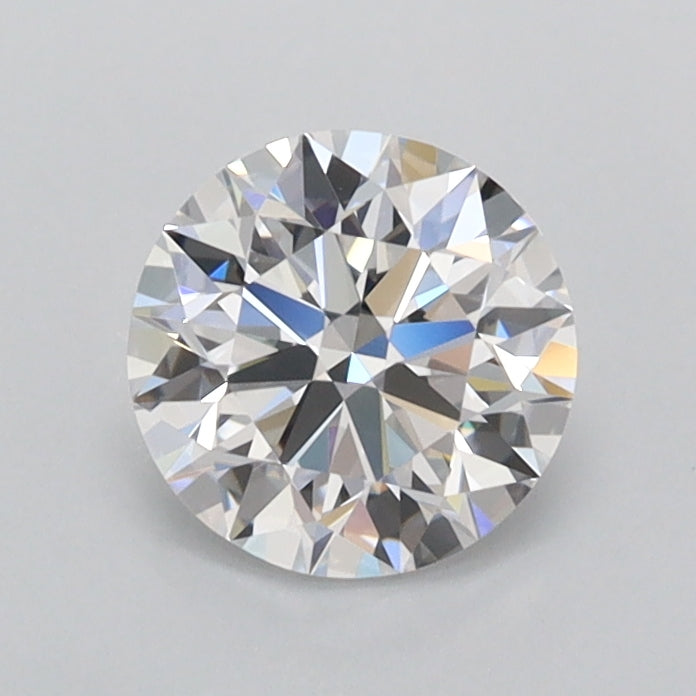 0.97 Carat Round Shaped, Ideal Cut, D Color, FL Clarity, IGI Certified Lab Grown Diamond