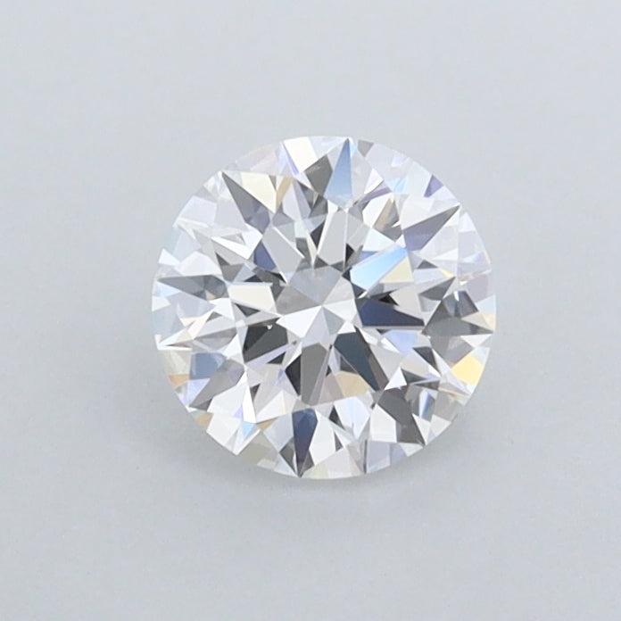 0.56 Carat Round Shaped, Ideal Cut, D Color, IF Clarity, IGI Certified Lab Grown Diamond
