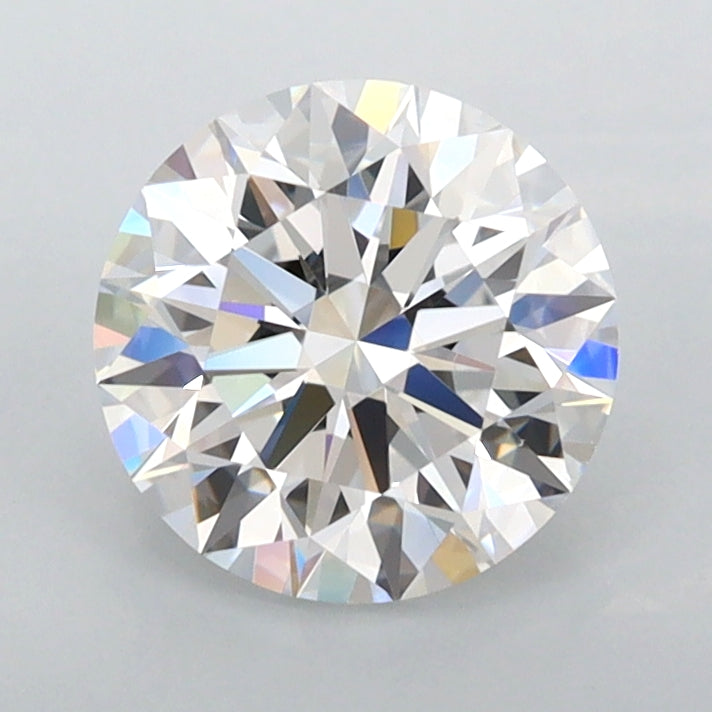 1.46 Carat Round Shaped, Ideal Cut, D Color, FL Clarity, IGI Certified Lab Grown Diamond