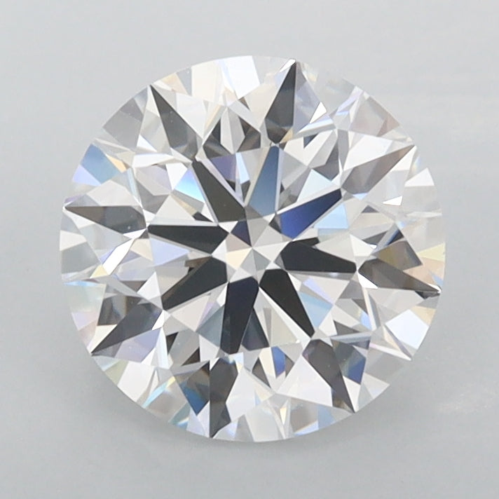 1.67 Carat Round Shaped, Ideal Cut, D Color, FL Clarity, IGI Certified Lab Grown Diamond