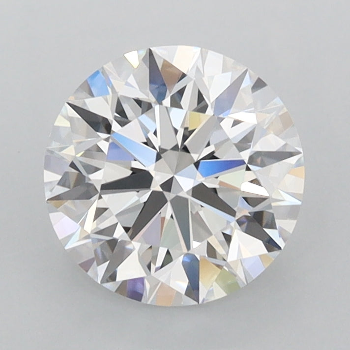 1.53 Carat Round Shaped, Ideal Cut, D Color, FL Clarity, IGI Certified Lab Grown Diamond