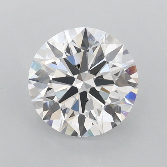 1.02 Carat Round Shaped, Ideal Cut, D Color, FL Clarity, IGI Certified Lab Grown Diamond