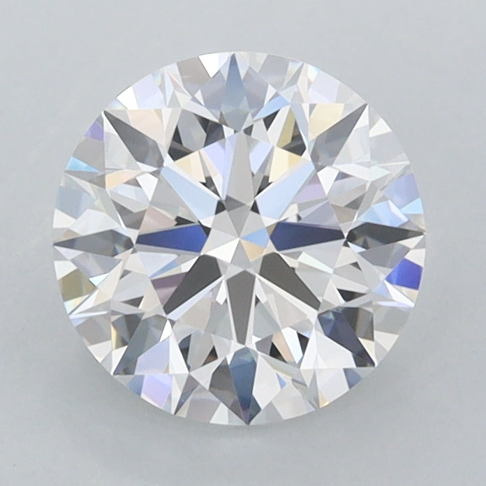 1.55 Carat Round Shaped, Ideal Cut, D Color, FL Clarity, IGI Certified Lab Grown Diamond