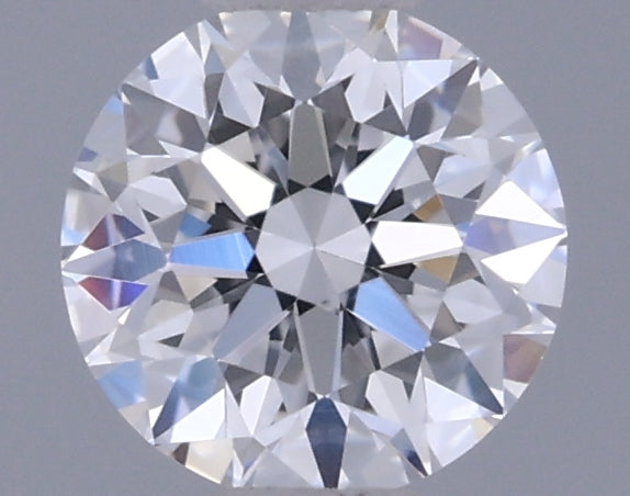 0.35 Carat Round Shaped, Excellent Cut, D Color, VVS1 Clarity, IGI Certified Lab Grown Diamond