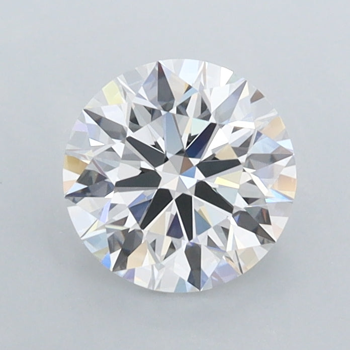 0.99 Carat Round Shaped, Ideal Cut, D Color, FL Clarity, IGI Certified Lab Grown Diamond