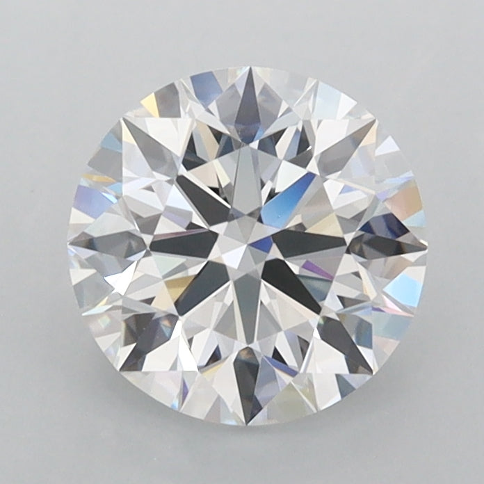 1.37 Carat Round Shaped, Ideal Cut, D Color, FL Clarity, IGI Certified Lab Grown Diamond