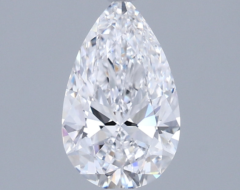 0.96 Carat Pear Shaped, Ideal Cut, D Color, VVS2 Clarity, IGI Certified Lab Grown Diamond