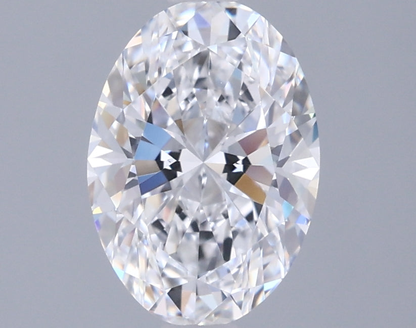 1.47 Carat Oval Shaped, Ideal Cut, D Color, VVS1 Clarity, IGI Certified Lab Grown Diamond