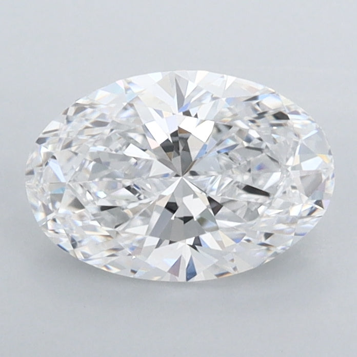 1.09 Carat Oval Shaped, Ideal Cut, D Color, IF Clarity, IGI Certified Lab Grown Diamond