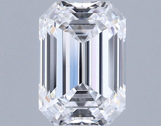 1.02 Carat Emerald Shaped, Ideal Cut, D Color, VS2 Clarity, IGI Certified Lab Grown Diamond
