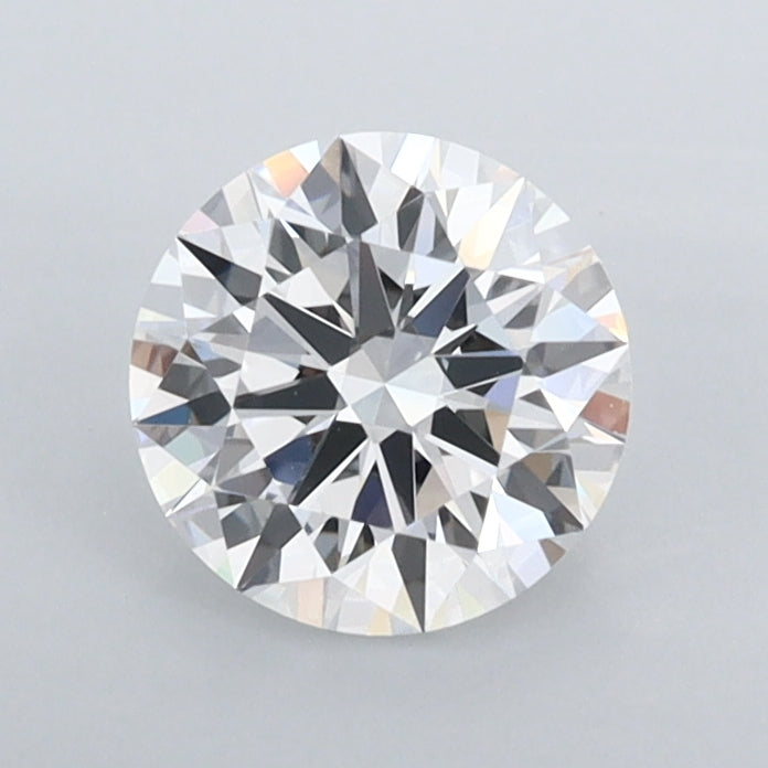 0.93 Carat Round Shaped, Ideal Cut, D Color, FL Clarity, IGI Certified Lab Grown Diamond