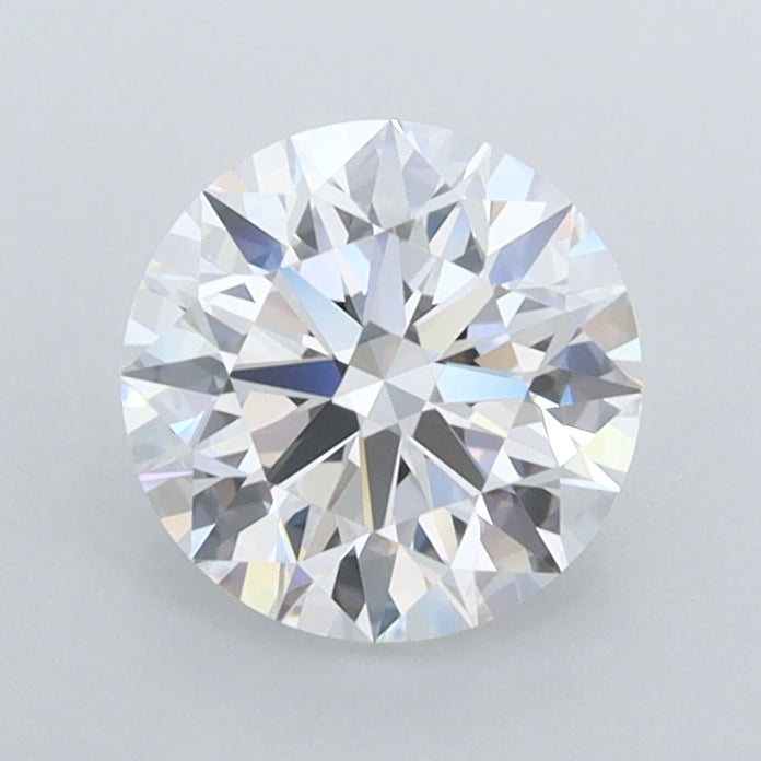 1.09 Carat Round Shaped, Ideal Cut, D Color, FL Clarity, IGI Certified Lab Grown Diamond