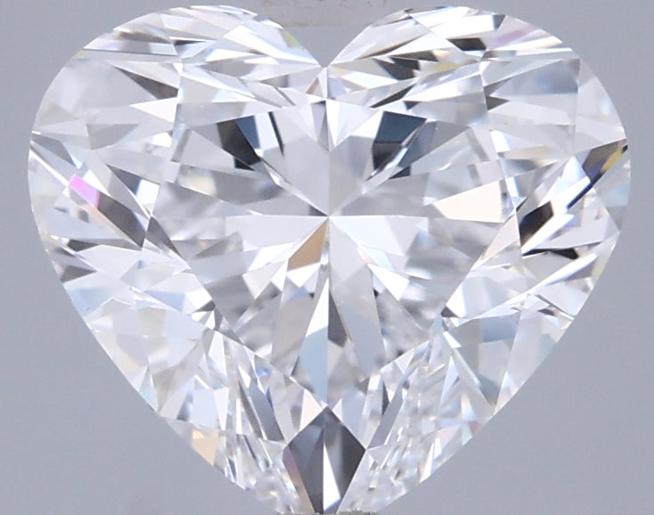 2.78 Carat Heart Shaped, Ideal Cut, D Color, FL Clarity, IGI Certified Lab Grown Diamond