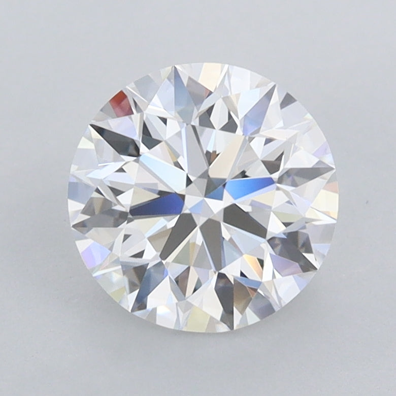 1.45 Carat Round Shaped, Excellent Cut, D Color, FL Clarity, IGI Certified Lab Grown Diamond