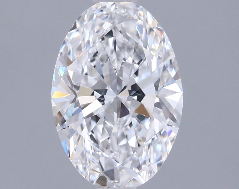 1.08 Carat Oval Shaped, Ideal Cut, D Color, VVS1 Clarity, IGI Certified Lab Grown Diamond