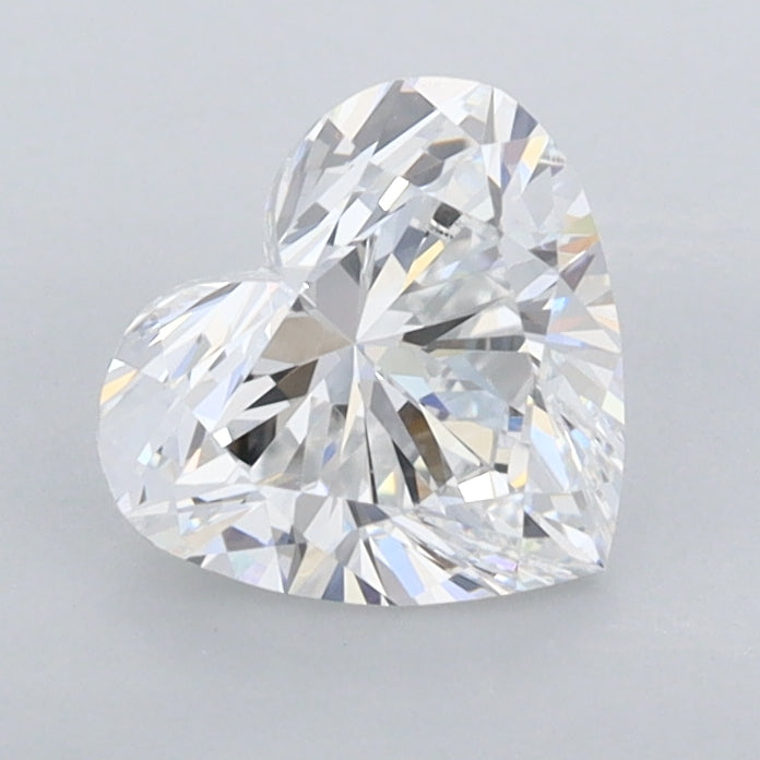 1.05 Carat Heart Shaped, Ideal Cut, D Color, VVS1 Clarity, IGI Certified Lab Grown Diamond