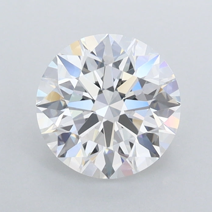 1.02 Carat Round Shaped, Ideal Cut, D Color, IF Clarity, IGI Certified Lab Grown Diamond