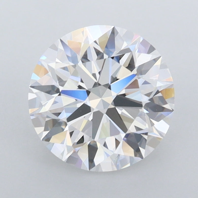 1.98 Carat Round Shaped, Ideal Cut, D Color, VVS1 Clarity, IGI Certified Lab Grown Diamond