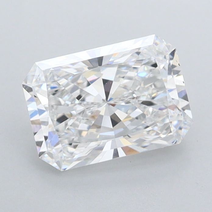 1.05 Carat Radiant Shaped, Ideal Cut, D Color, FL Clarity, IGI Certified Lab Grown Diamond