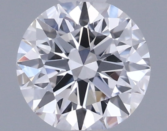 0.45 Carat Round Shaped, Excellent Cut, D Color, VVS2 Clarity, IGI Certified Lab Grown Diamond