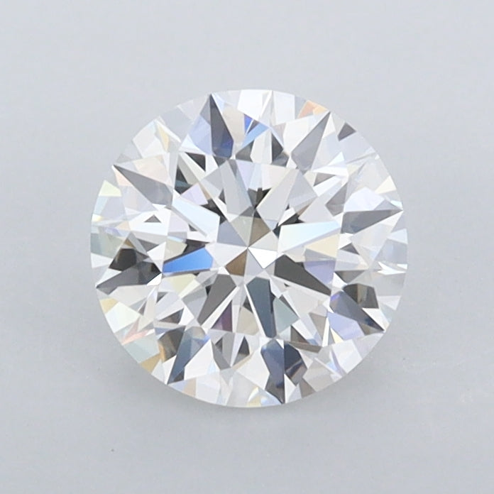 0.92 Carat Round Shaped, Ideal Cut, D Color, FL Clarity, IGI Certified Lab Grown Diamond