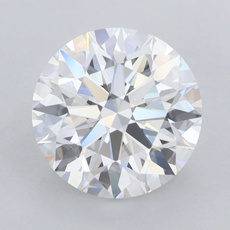1.76 Carat Round Shaped, Ideal Cut, D Color, FL Clarity, IGI Certified Lab Grown Diamond