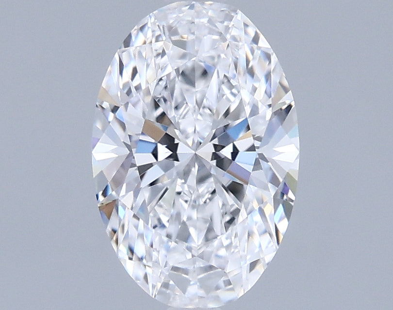 1.03 Carat Oval Shaped, Excellent Cut, D Color, VVS1 Clarity, IGI Certified Lab Grown Diamond