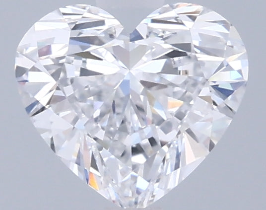 1.05 Carat Heart Shaped, Excellent Cut, D Color, VVS1 Clarity, IGI Certified Lab Grown Diamond