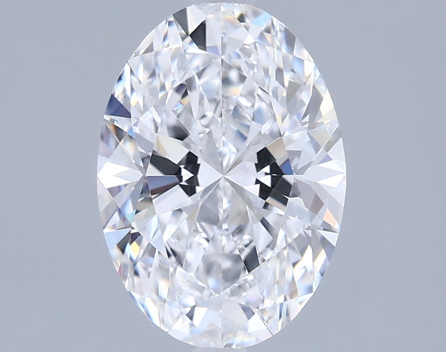 1.38 Carat Oval Shaped, Ideal Cut, D Color, VVS1 Clarity, IGI Certified Lab Grown Diamond