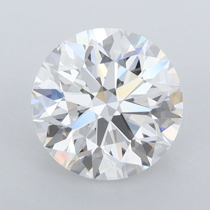 1.50 Carat Round Shaped, Excellent Cut, D Color, FL Clarity, IGI Certified Lab Grown Diamond