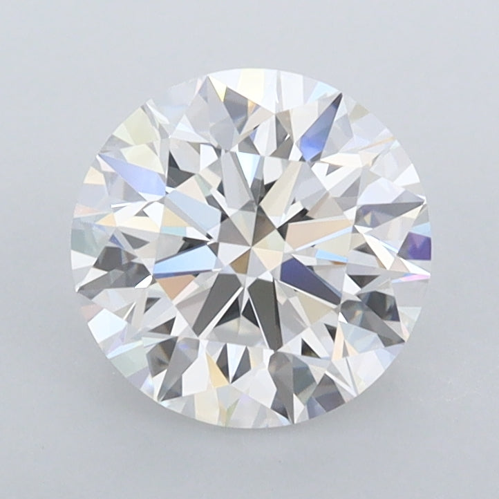 1.47 Carat Round Shaped, Ideal Cut, D Color, FL Clarity, IGI Certified Lab Grown Diamond