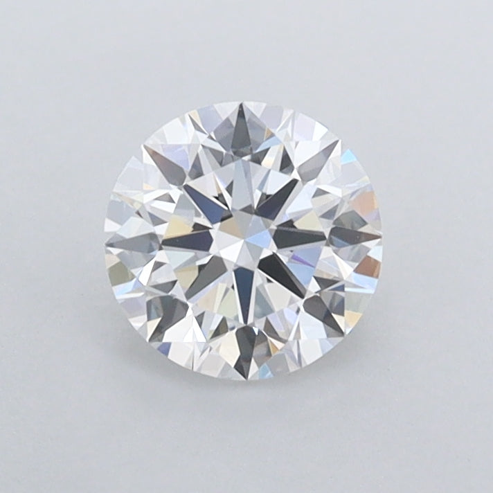 0.62 Carat Round Shaped, Ideal Cut, D Color, FL Clarity, IGI Certified Lab Grown Diamond