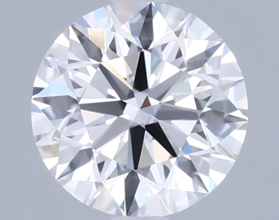 0.68 Carat Round Shaped, Excellent Cut, D Color, VVS2 Clarity, IGI Certified Lab Grown Diamond