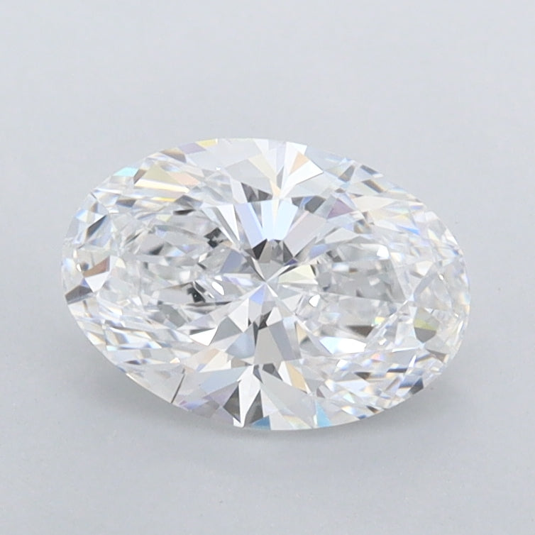 1.03 Carat Oval Shaped, Ideal Cut, D Color, VVS1 Clarity, IGI Certified Lab Grown Diamond