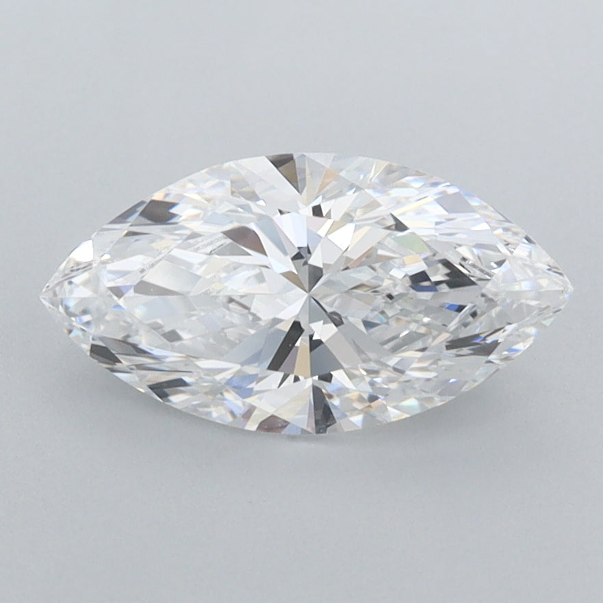 1.19 Carat Marquise Shaped, Ideal Cut, D Color, IF Clarity, IGI Certified Lab Grown Diamond
