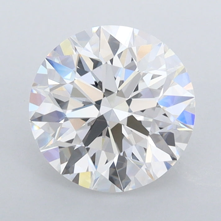 1.46 Carat Round Shaped, Ideal Cut, D Color, FL Clarity, IGI Certified Lab Grown Diamond
