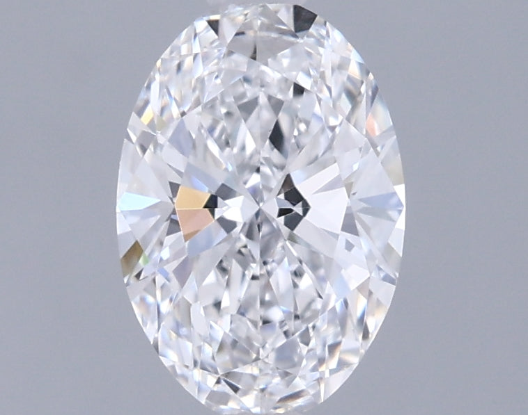1.06 Carat Oval Shaped, Ideal Cut, D Color, VVS1 Clarity, IGI Certified Lab Grown Diamond