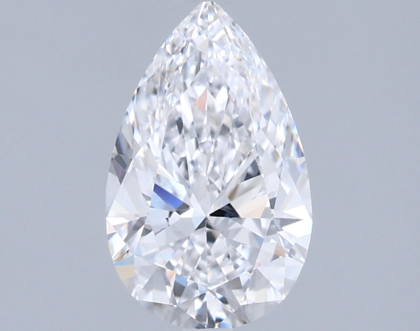 1.05 Carat Pear Shaped, Ideal Cut, D Color, VVS1 Clarity, IGI Certified Lab Grown Diamond