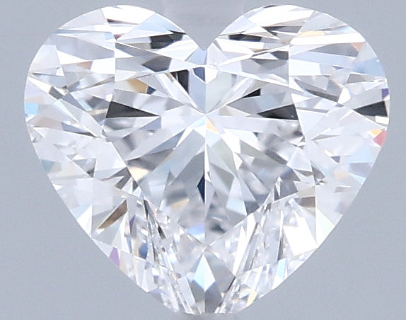 1.03 Carat Heart Shaped, Ideal Cut, D Color, VVS1 Clarity, IGI Certified Lab Grown Diamond