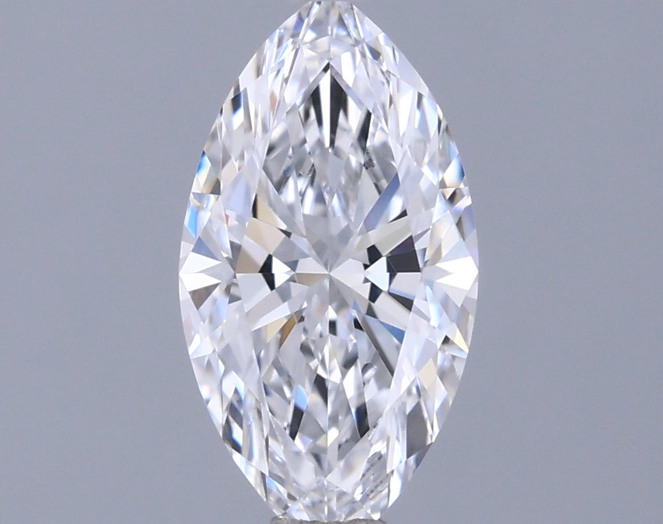 0.76 Carat Marquise Shaped, Ideal Cut, E Color, VVS1 Clarity, IGI Certified Lab Grown Diamond