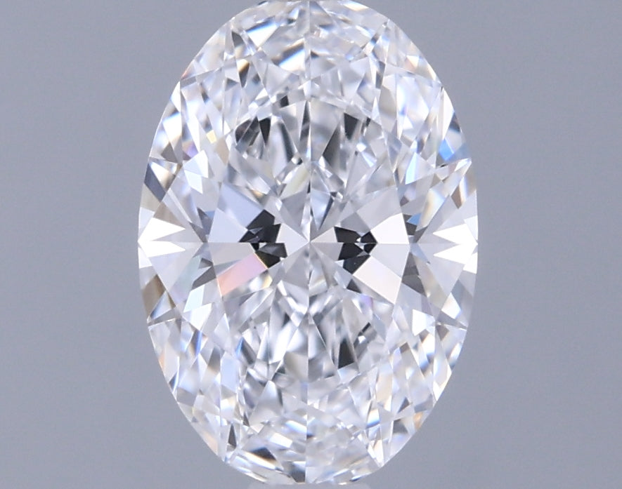 0.93 Carat Oval Shaped, Ideal Cut, D Color, VVS1 Clarity, IGI Certified Lab Grown Diamond