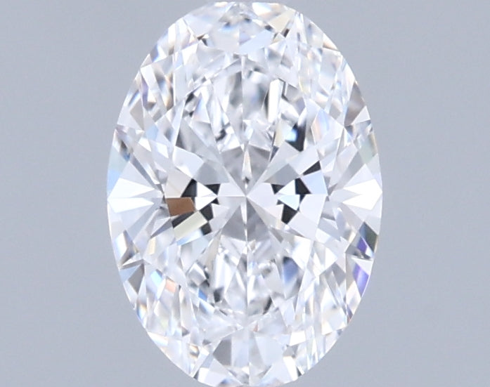 0.79 Carat Oval Shaped, Ideal Cut, D Color, VVS1 Clarity, IGI Certified Lab Grown Diamond