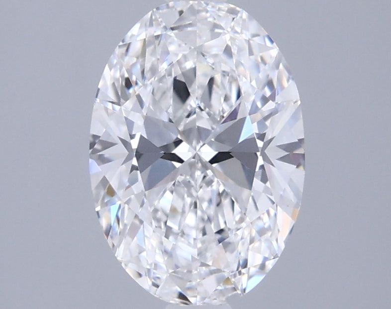 1.46 Carat Oval Shaped, Ideal Cut, E Color, FL Clarity, IGI Certified Lab Grown Diamond