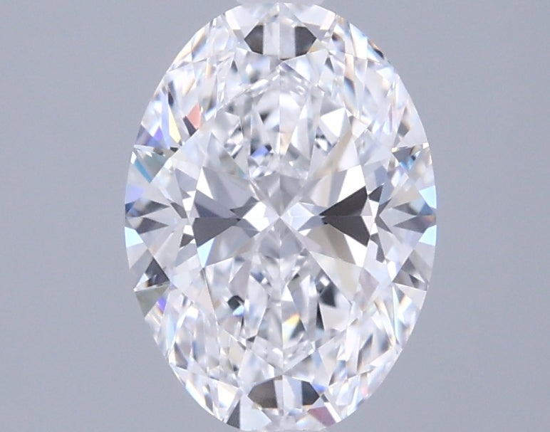 1.53 Carat Oval Shaped, Ideal Cut, D Color, FL Clarity, IGI Certified Lab Grown Diamond