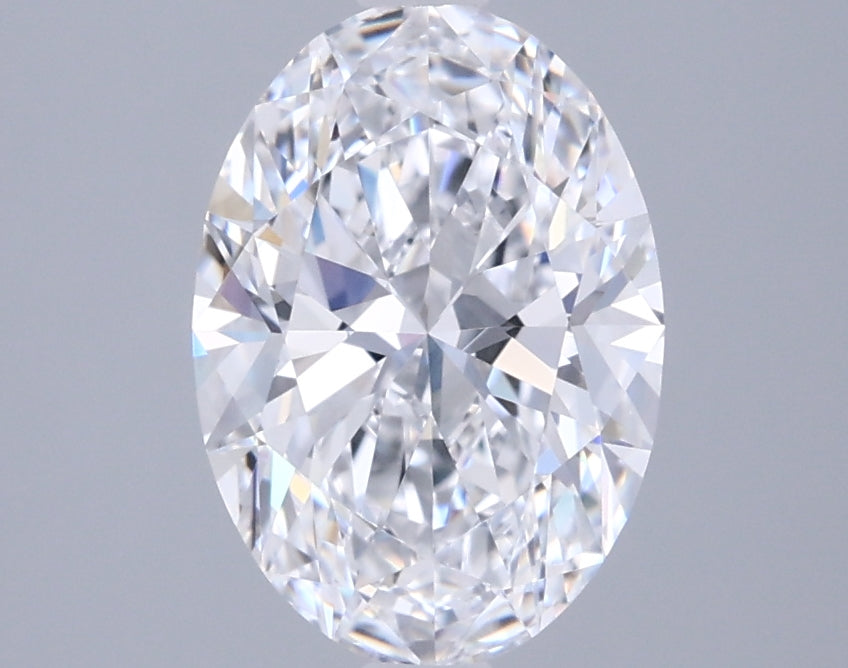 1.88 Carat Oval Shaped, Ideal Cut, D Color, FL Clarity, IGI Certified Lab Grown Diamond